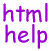 free help with writing HTML