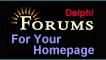 Set up your own Free Forum. You control access to your free forum and chat room !